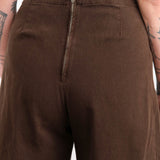 Rachel Comey Apparel Womens Denim Tany Pant in Chocolate