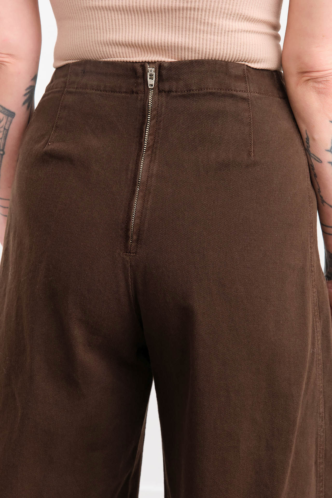 Rachel Comey Apparel Womens Denim Tany Pant in Chocolate