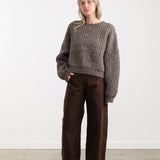Rachel Comey Apparel Womens Denim Tany Pant in Chocolate