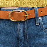 Leather Thick Cliff Belt by Rachel Comey