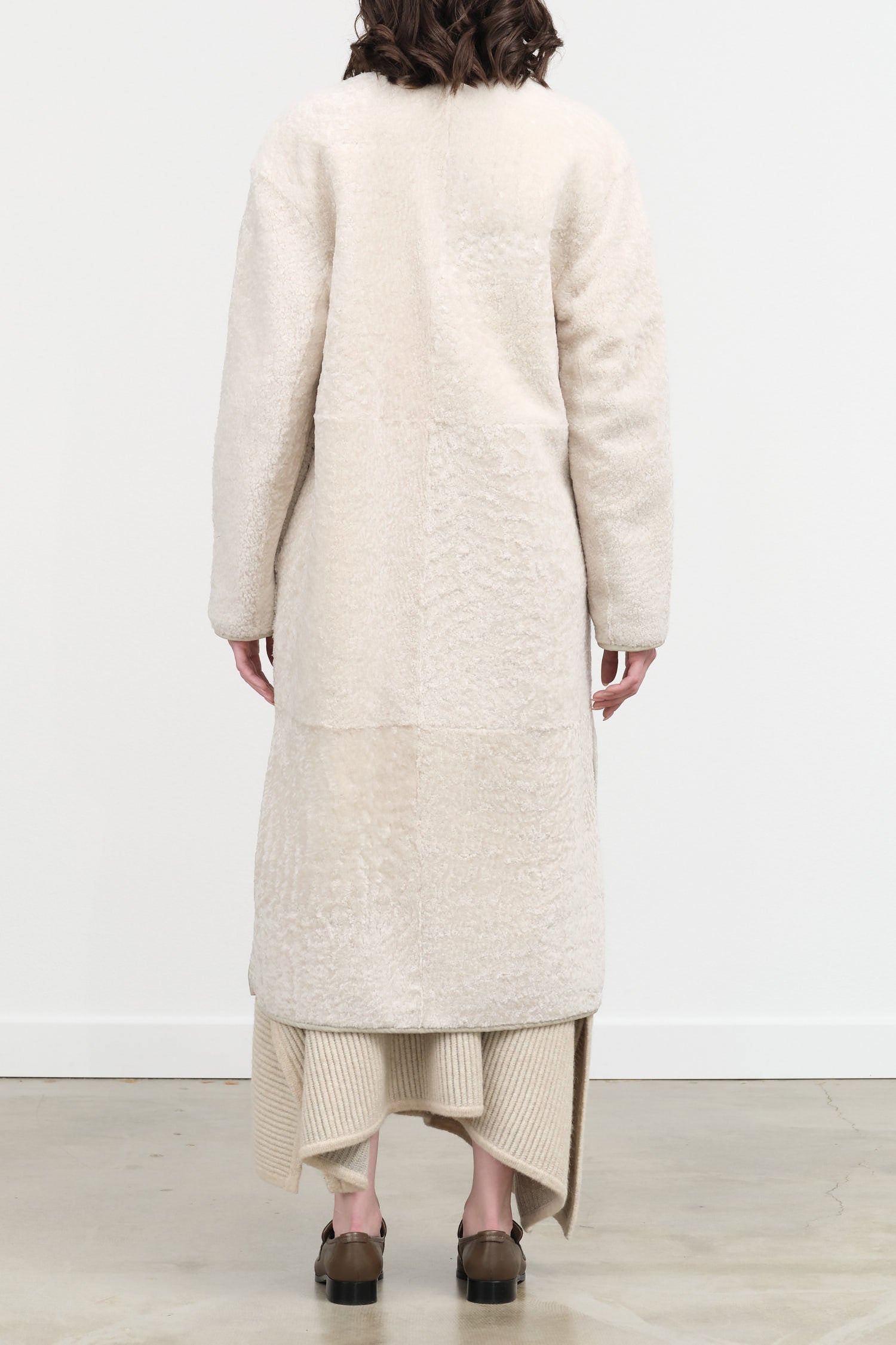 Ivory White Wool Reversible Vanelli Button Trench Coat by Rachel Comey Designer Brand 