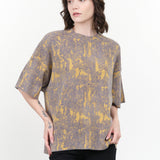 Rachel Comey Vilma T-Shirt in Silver Multi