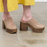 Virgo Clog in Stone Brown by Rachel Comey Sale