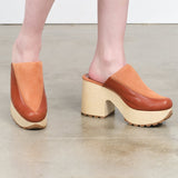 Rachel Comey Virgo Clog in Whisky on Sale