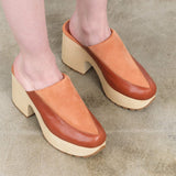 Virgo Clog in Whisky by Designer Rachel Comey on Sale