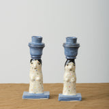 Rami Kim Polkadot Lady Full Bust Candlestick Holder