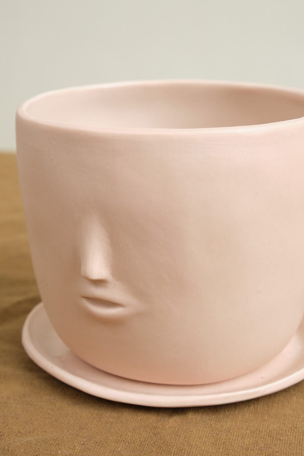 Side of Face Pot Set in Blush