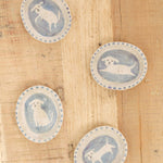Rami Kim Studio Home Kitchen Serving Gussy Oval Ring Dish