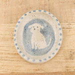 Rami Kim Studio Home Kitchen Serving Gussy Oval Ring Dish Sit