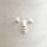 Close up of Tripod Mini Face Planter in White