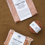 Copper Cloth with other copper cleaning accessories