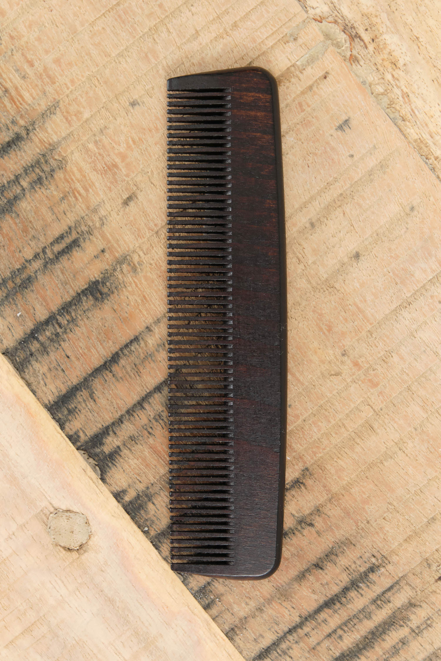 ReDecker Beauty Hair Pocket Comb Beechwood / 5" L