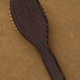 Back of Thermowood Hair Brush Oval