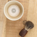 ReDecker Beauty Grooming Thermowood Shaving Brush Ash Wood