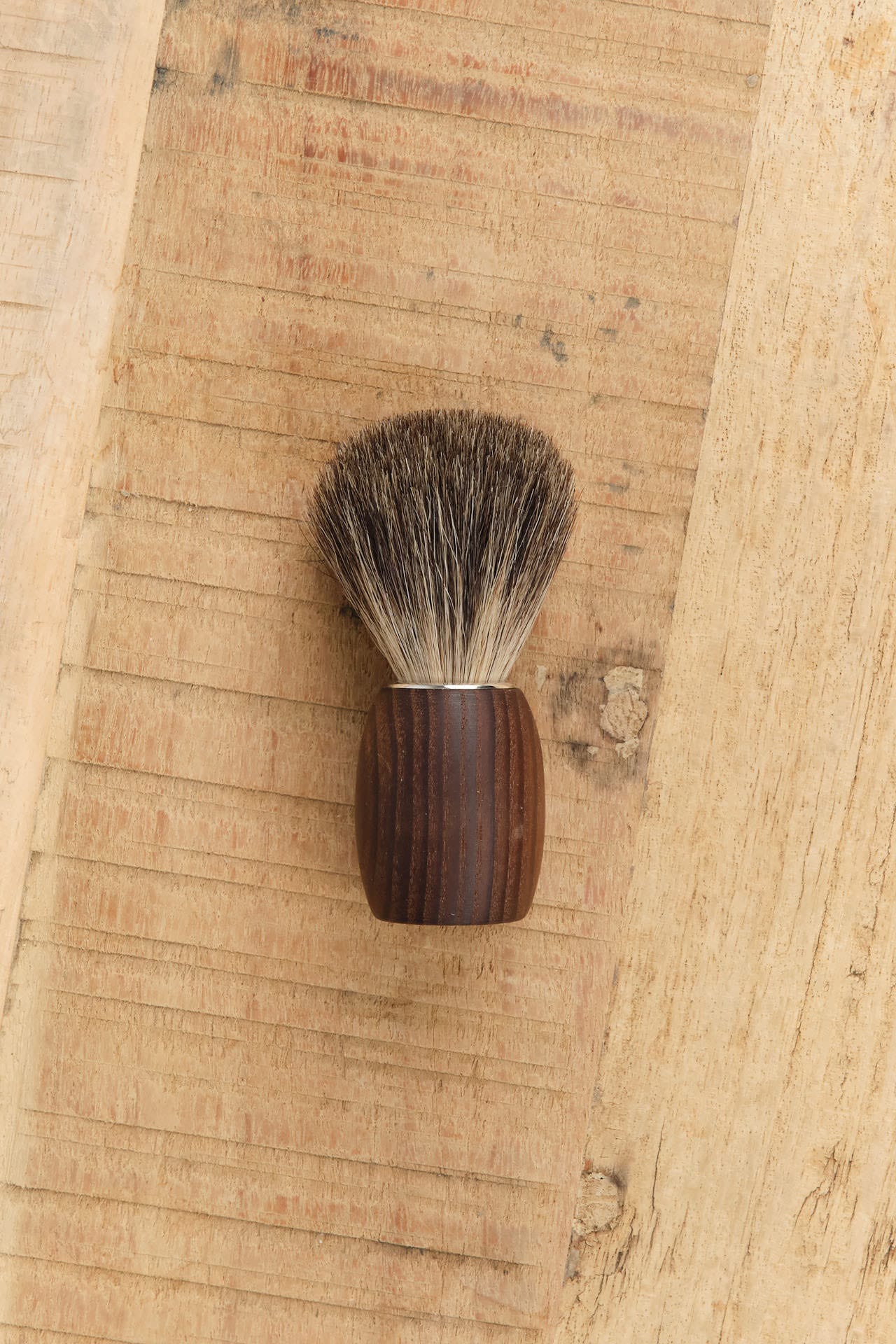 ReDecker Beauty Grooming Thermowood Shaving Brush Ash Wood
