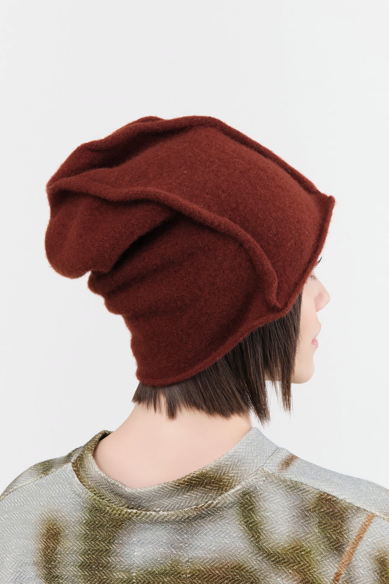 Reinhard Plank Accessories Hats Flower Wool Hat Rust