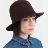 Reinhard Plank Accessories Hats Ibro Wool Pett Hat Brown