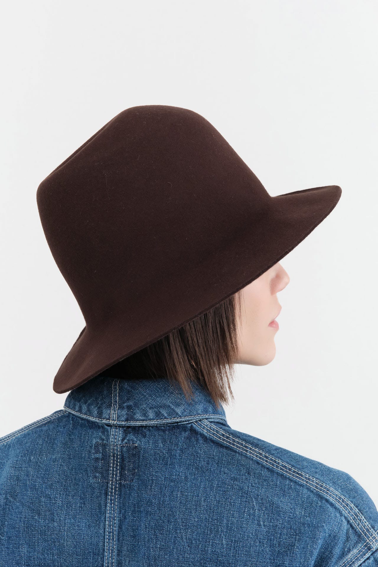 Reinhard Plank Accessories Hats Ibro Wool Pett Hat Brown
