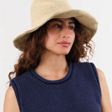 Reinhard Plank Accessories Hats Isle Paper Hat in Natural Natural / One Size