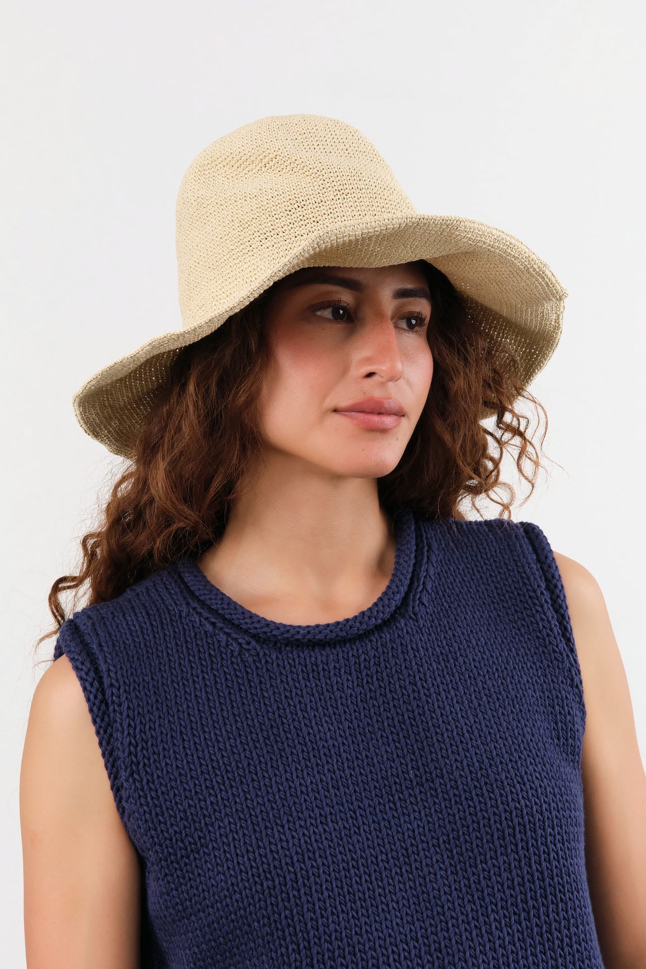 Reinhard Plank Accessories Hats Isle Paper Hat in Natural Natural / One Size