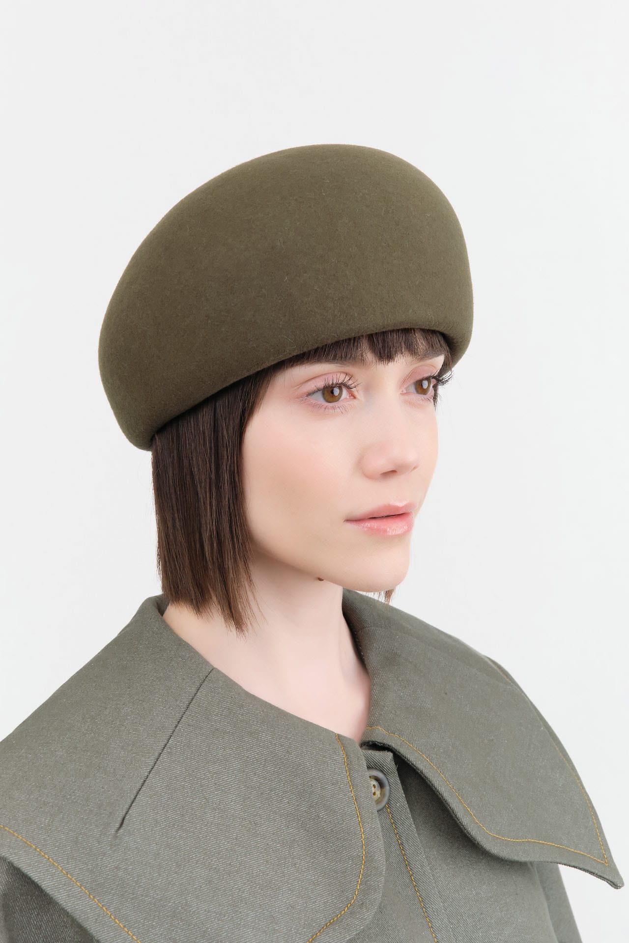 Reinhard Plank Accessories Hats Ovo Wool Hat Green