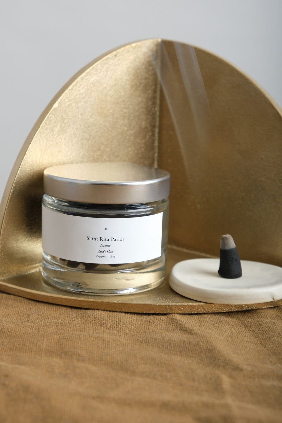 Saint Rita Parlor Incense Cedar & Hyde Mercantile