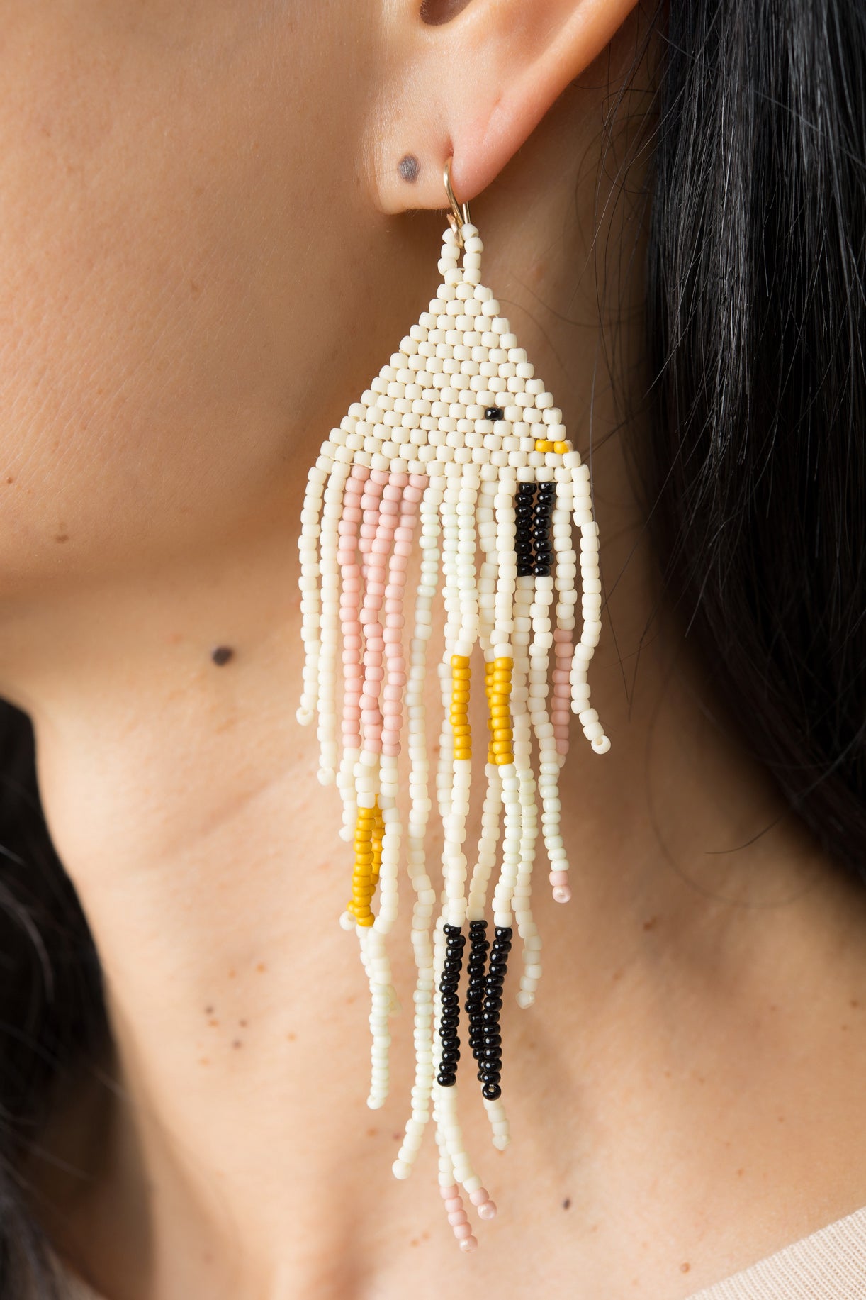 Front view of Siqit Earrings