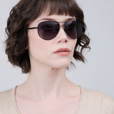 Salt Optics Anderson Sunglasses in Black Sand