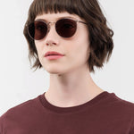 Salt Optics Accessories Sunglasses Brower Sunglasses Rose Gold