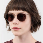 Salt Optics Accessories Sunglasses Brower Sunglasses Rose Gold