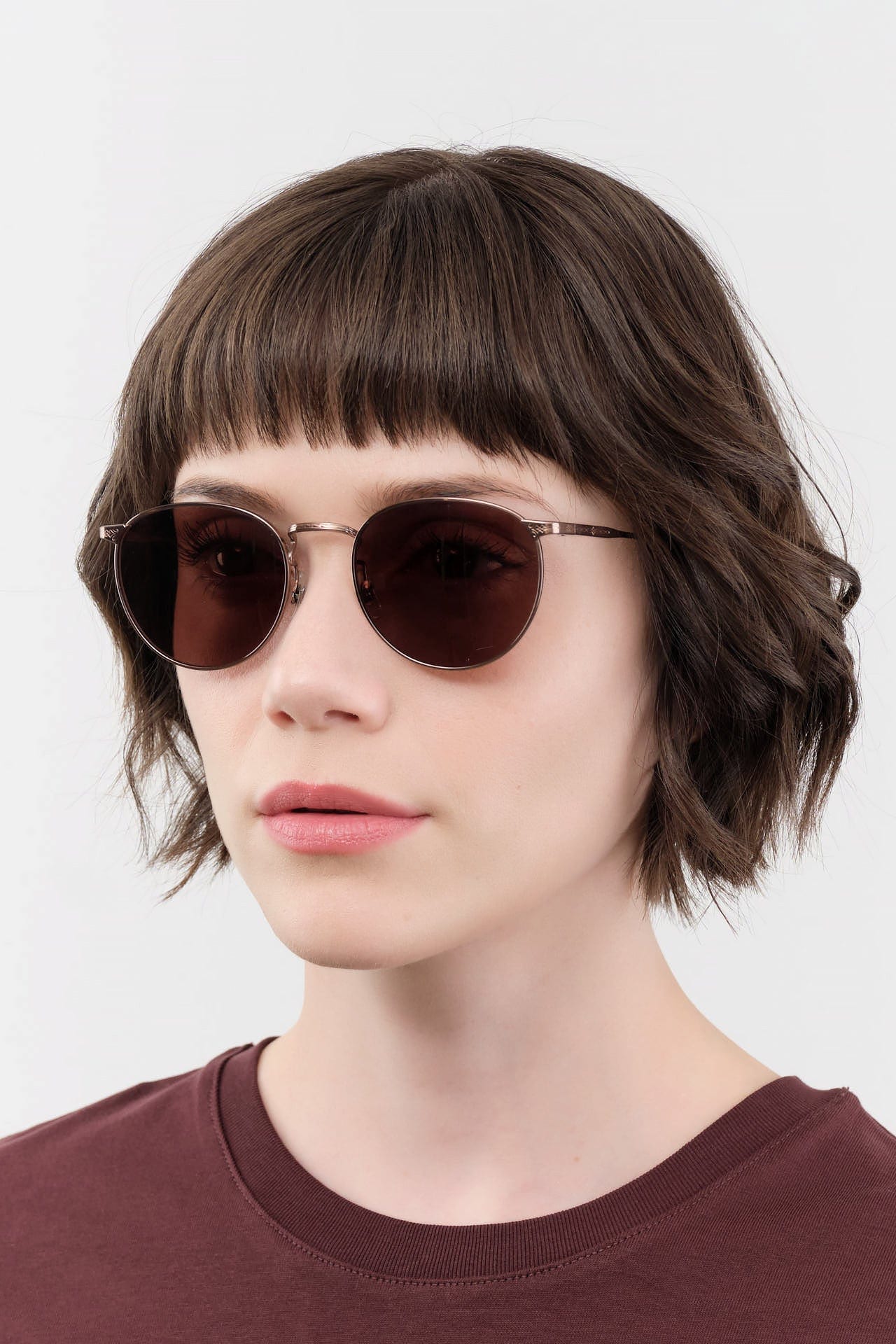 Salt Optics Accessories Sunglasses Brower Sunglasses Rose Gold