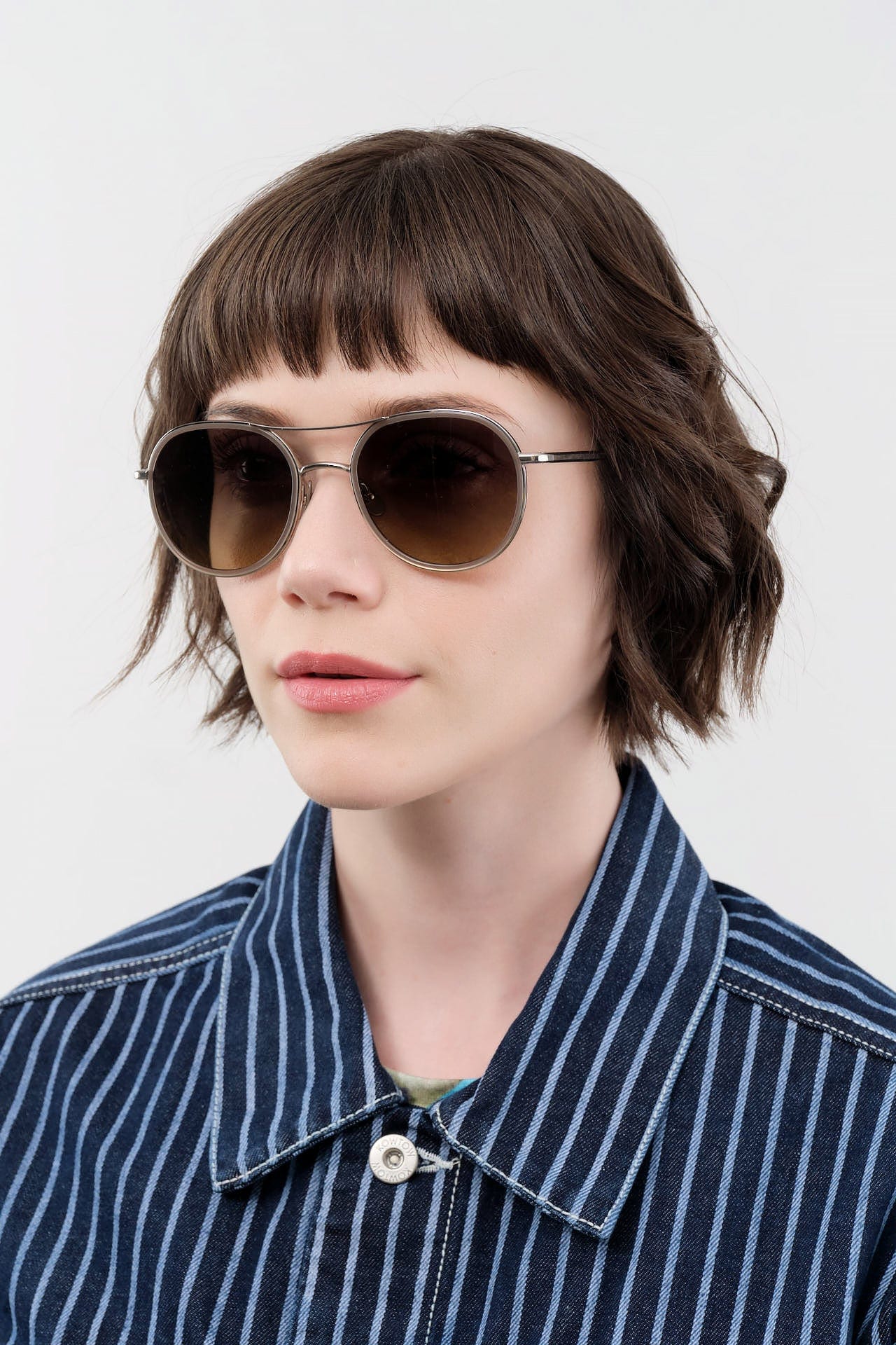Salt Optics Accessories Sunglasses Desna Sunglasses Traditional Silver/Taupe