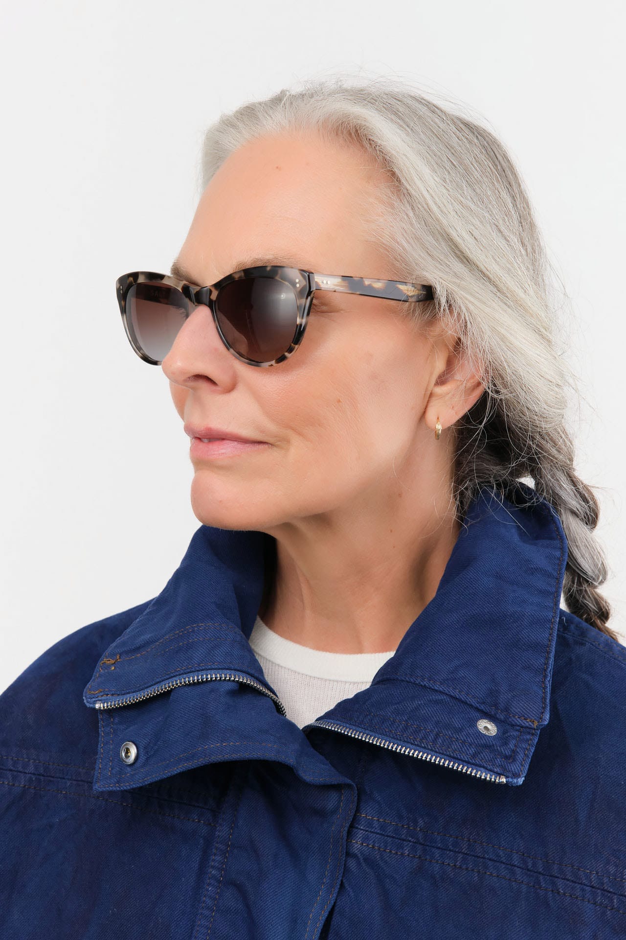 Salt Optics Accessories Sunglasses Hillier Sunglasses in Bisque Havana Bisque Havana