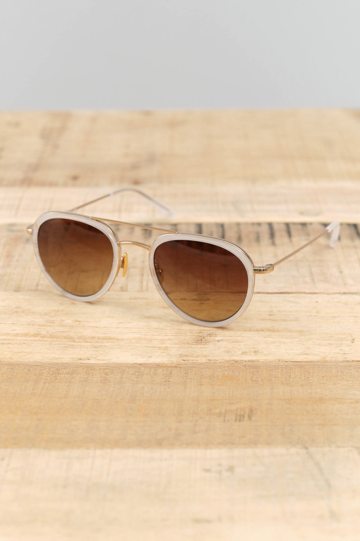 Lynch Sunglasses by Salt Optics in White Gold