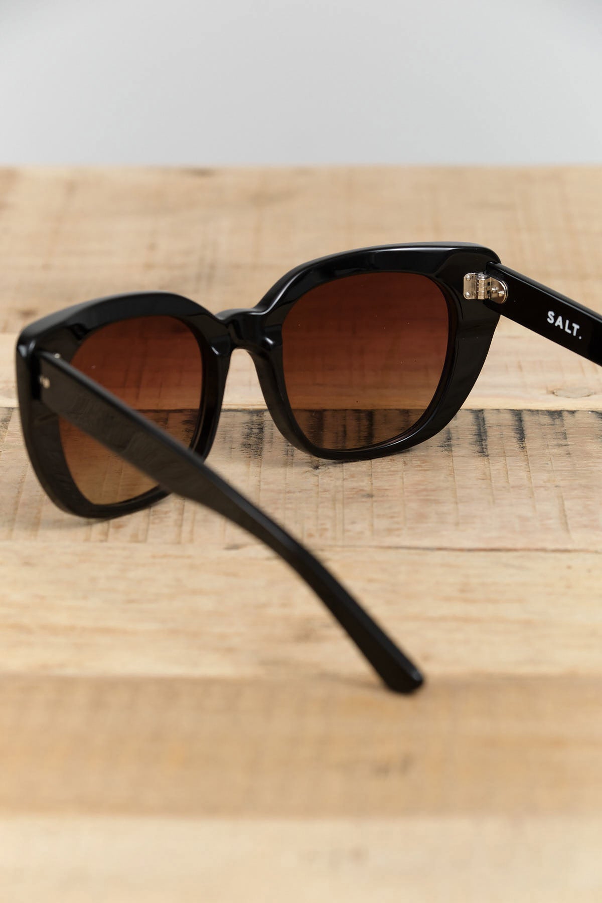 Black Big Cat Eye Sierra Sunglasses by Salt Optics