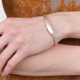 Sterling Silver Nile Bracelet Cuff by Sarah McGuire