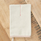 White Body Scrub Mitt by Sasawashi