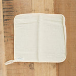 Sasawashi Home Bath Towels Sasawashi Face Scrub Towel Natural / 8" L X 7" W