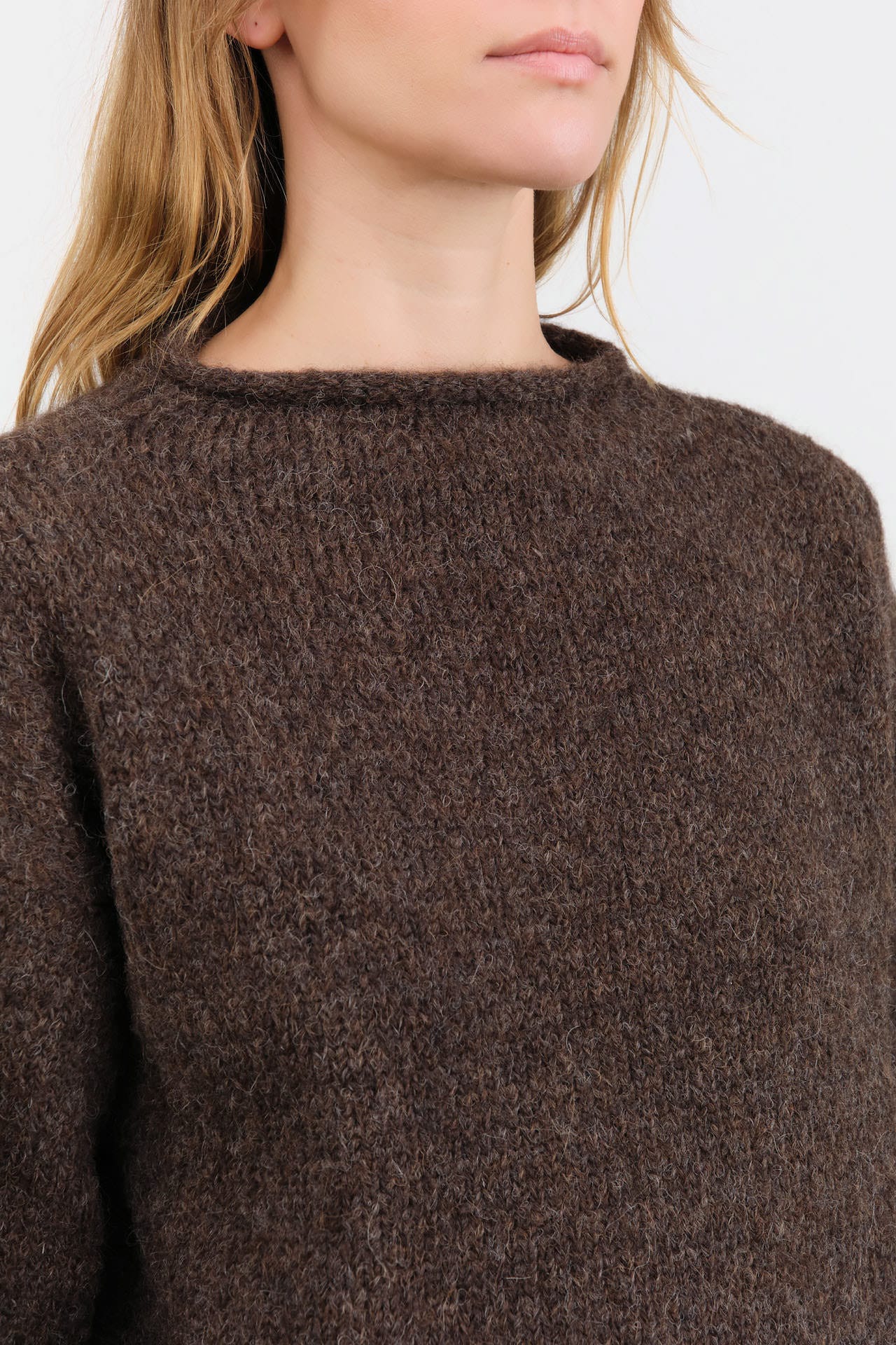 Shaina Mote Apparel Womens Sweaters Bel Sweater in Mud