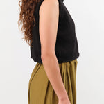 Shaina Mote Apparel Womens Sweaters Brisa Top in Onyx