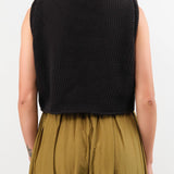 Shaina Mote Apparel Womens Sweaters Brisa Top in Onyx