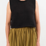 Shaina Mote Apparel Womens Sweaters Brisa Top in Onyx