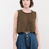 Shaina Mote Apparel Womens Blouses Brisa Top in Umber
