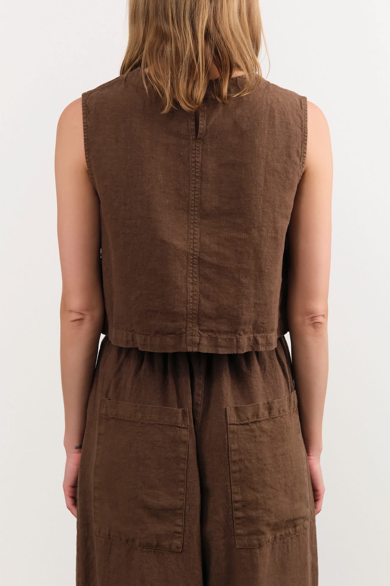 Shaina Mote Apparel Womens Blouses Cielo Top in Chocolate