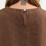 Shaina Mote Apparel Womens Blouses Cielo Top in Chocolate