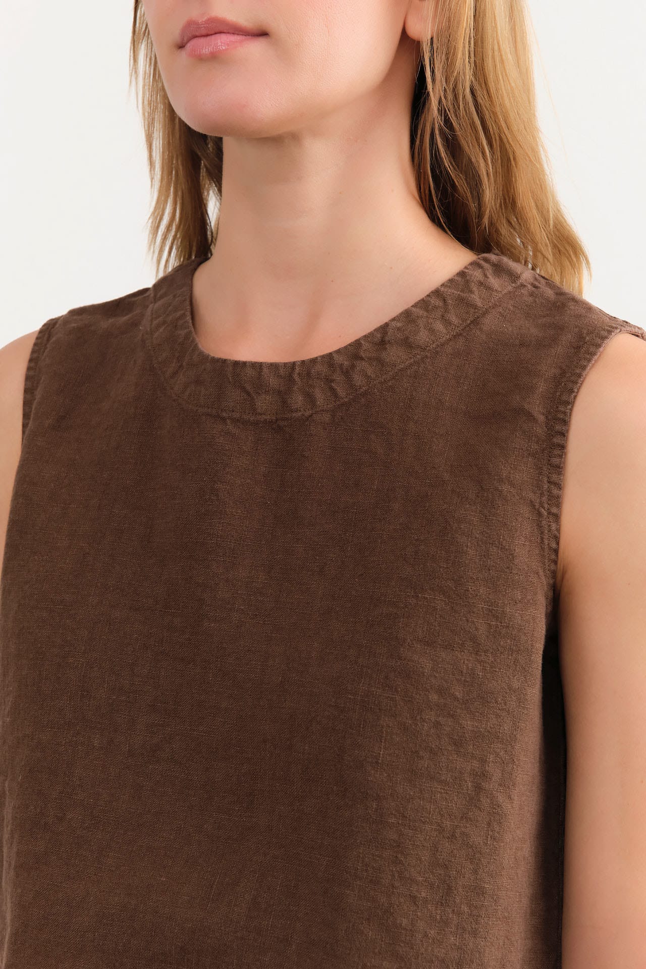 Shaina Mote Apparel Womens Blouses Cielo Top in Chocolate