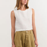 Shaina Mote Apparel Womens Blouses Cielo Top in Natural