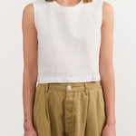 Shaina Mote Apparel Womens Blouses Cielo Top in Natural