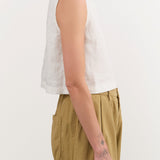 Shaina Mote Apparel Womens Blouses Cielo Top in Natural