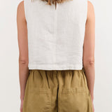 Shaina Mote Apparel Womens Blouses Cielo Top in Natural